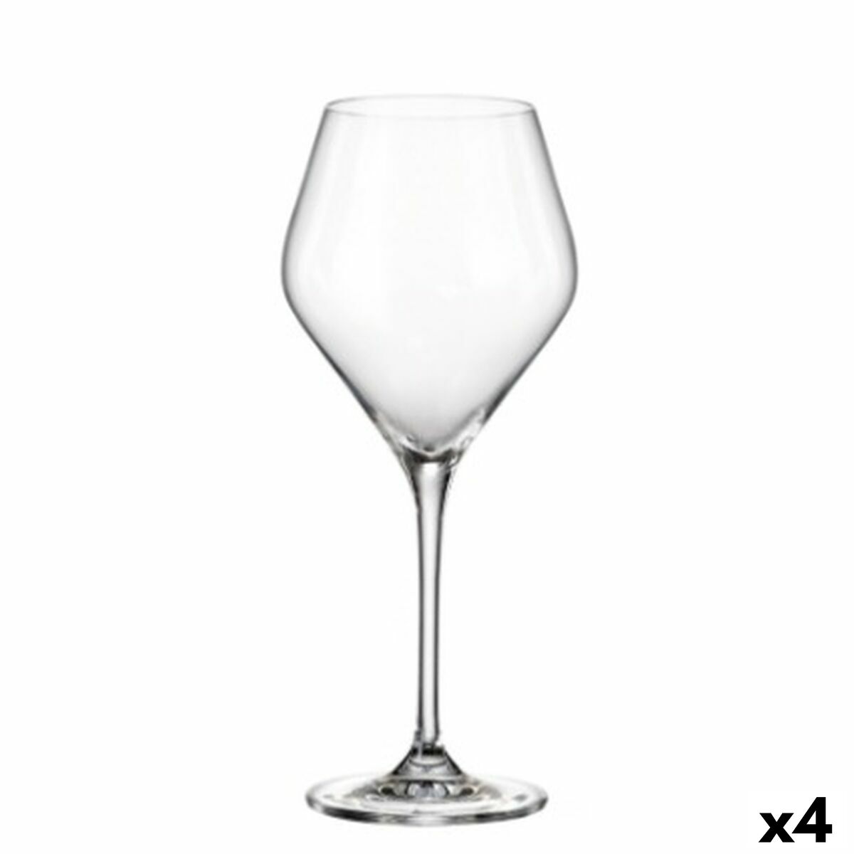Set di calici da vino Bohemia Crystal Galaxia 400 ml 6 Pezzi (6 Unità) (4 Unità)