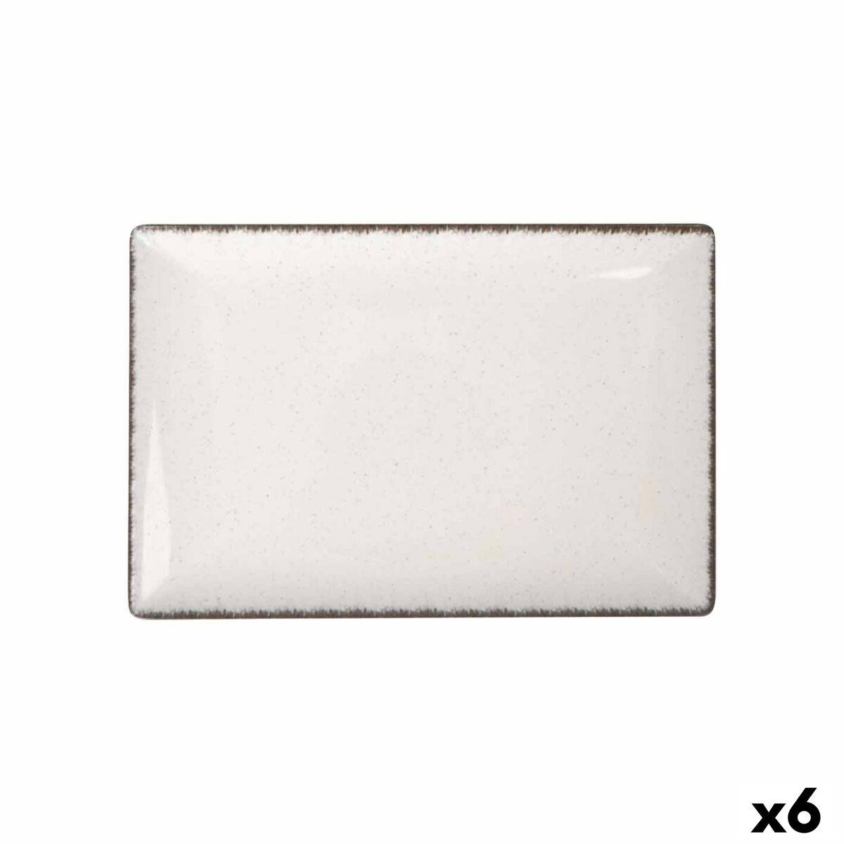 Teglia da Cucina La Mediterránea Anllo Rettangolare 30 x 20 x 2,5 cm (6 Unità)