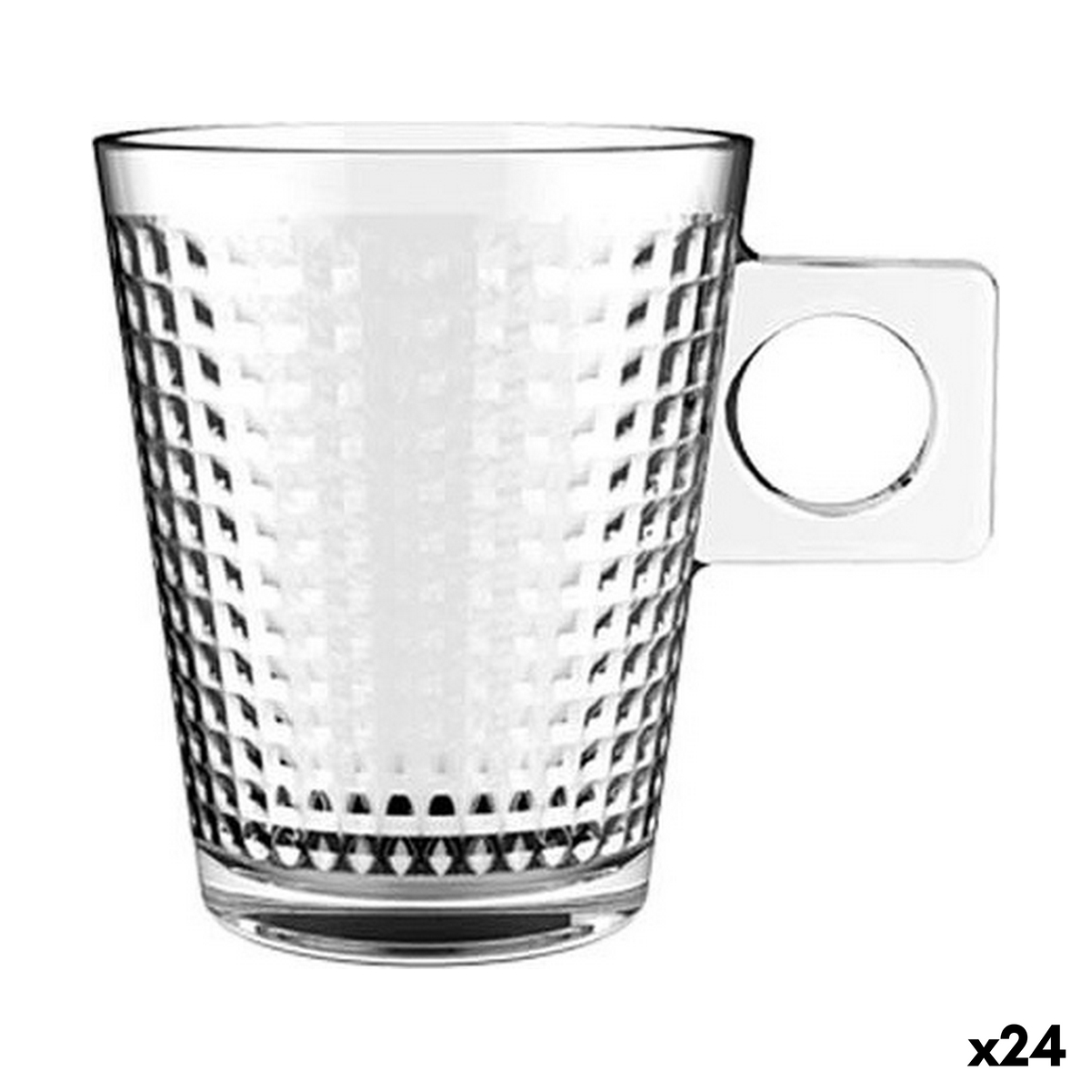 Set di Tazze da Caffè Lima panal 80 ml 3 Pezzi (24 Unità)