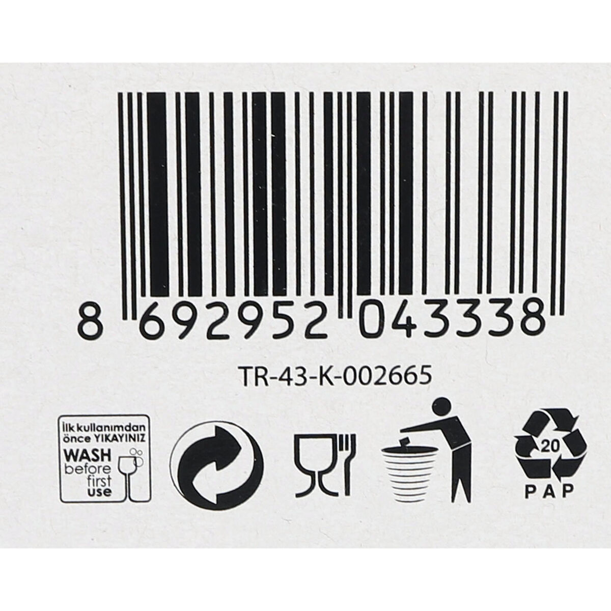 Bicchieri da Birra LAV Belek Trasparente Cristallo 6 Pezzi (8 Unità) (375 cc) - Image 4