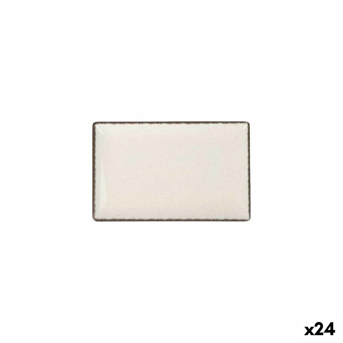 Teglia da Cucina La Mediterránea Anllo Rettangolare 20 x 13 x 2 cm (24 Unità)
