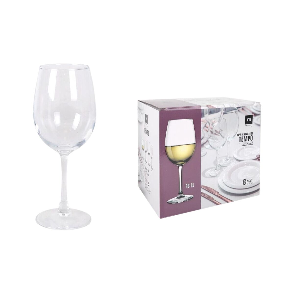 Calice per vino La Mediterránea Tempo (24 Unità) - Image 3
