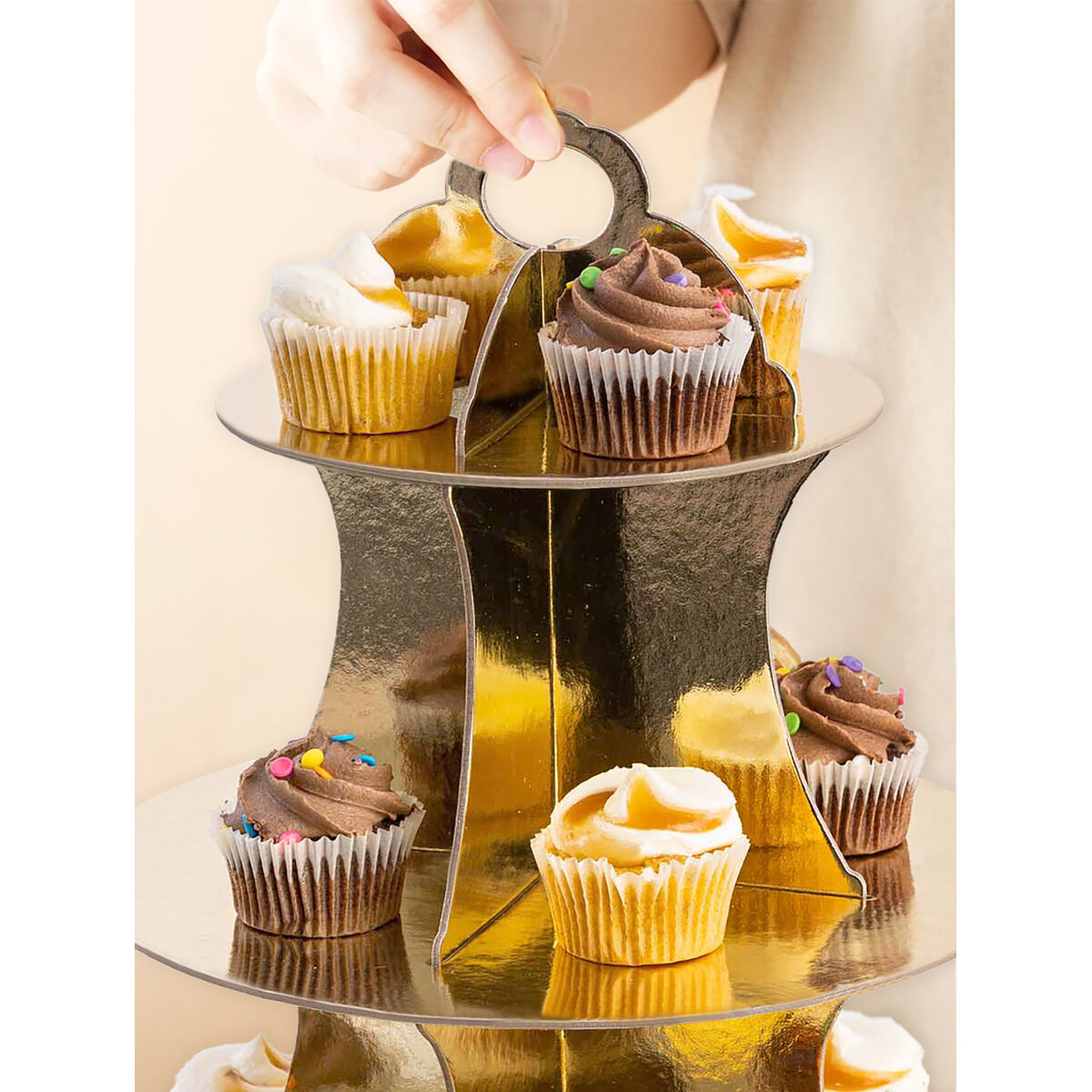 Vassoio per aperitivi Algon 30 cm (24 Unità) - Image 5