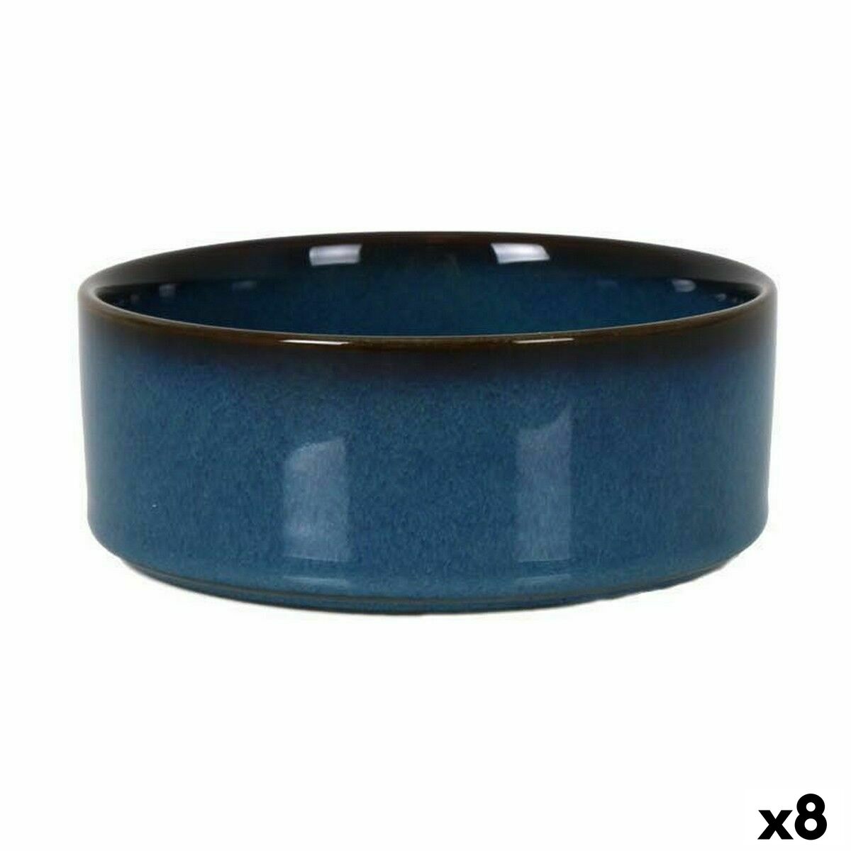 Set da Aperitivo La Mediterránea Chester Azzurro 20 x 8 cm 20 x 20 x 8 cm (8 Unità)