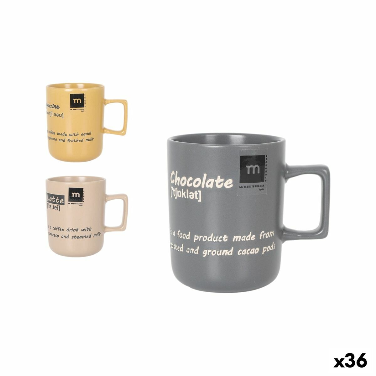 Tazza La Mediterránea Salento (36 Unità)