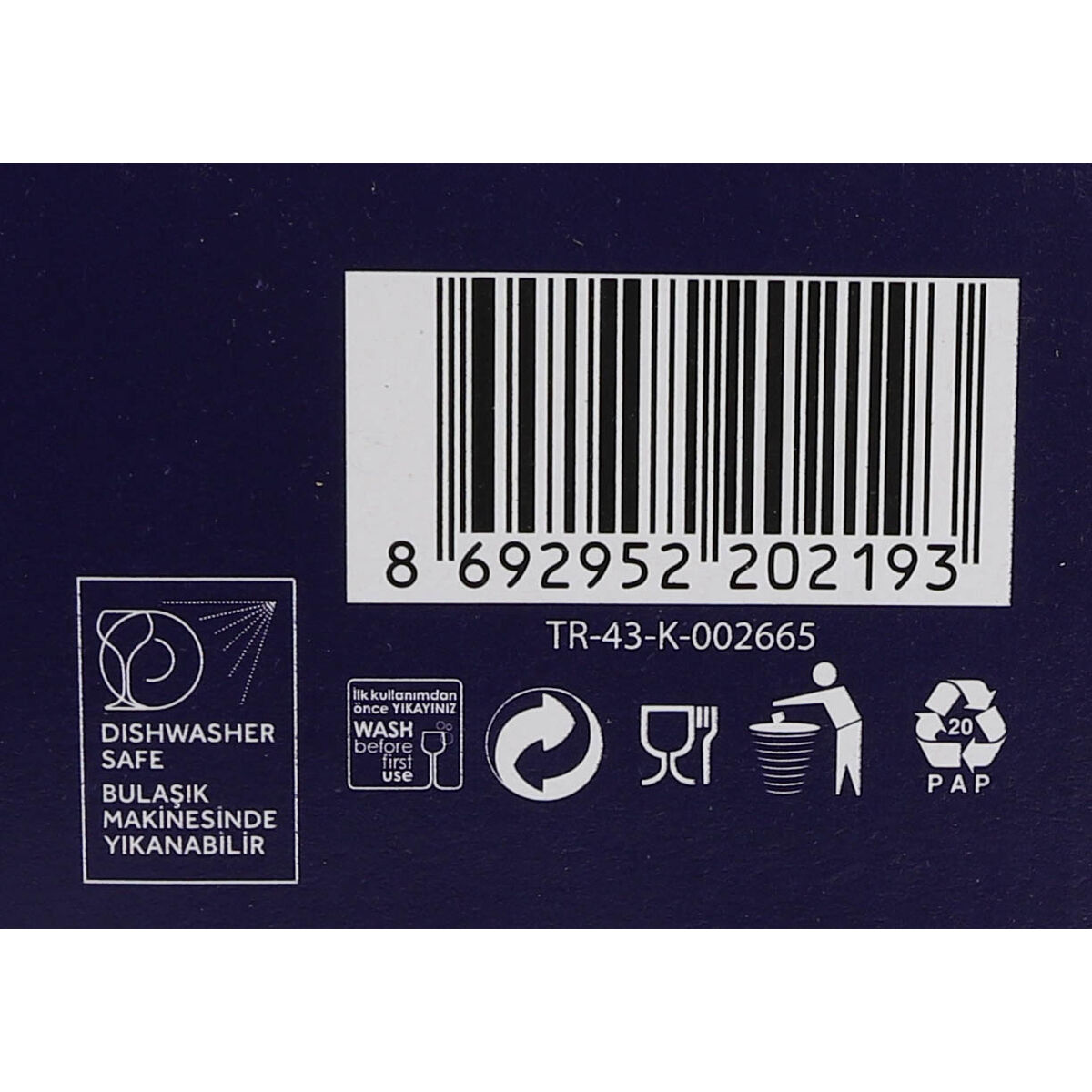 Set di Bicchieri LAV Odin 6 Pezzi (4 Unità) (356 ml) - Image 3