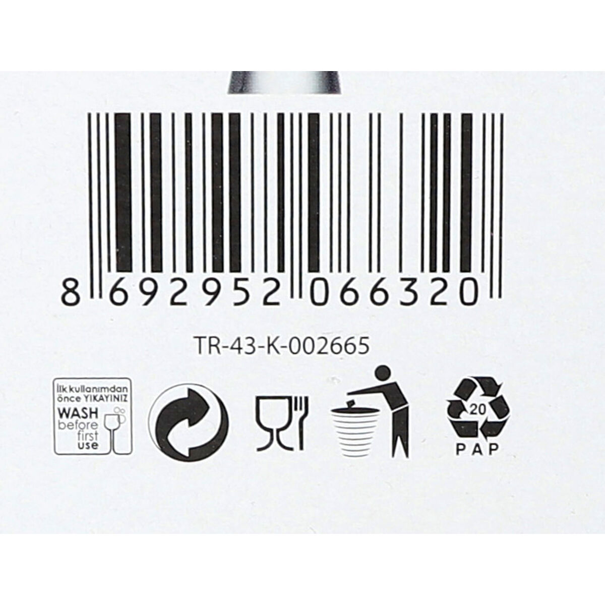 Set di calici da vino LAV Lal 6 Pezzi (4 Unità) - Image 4