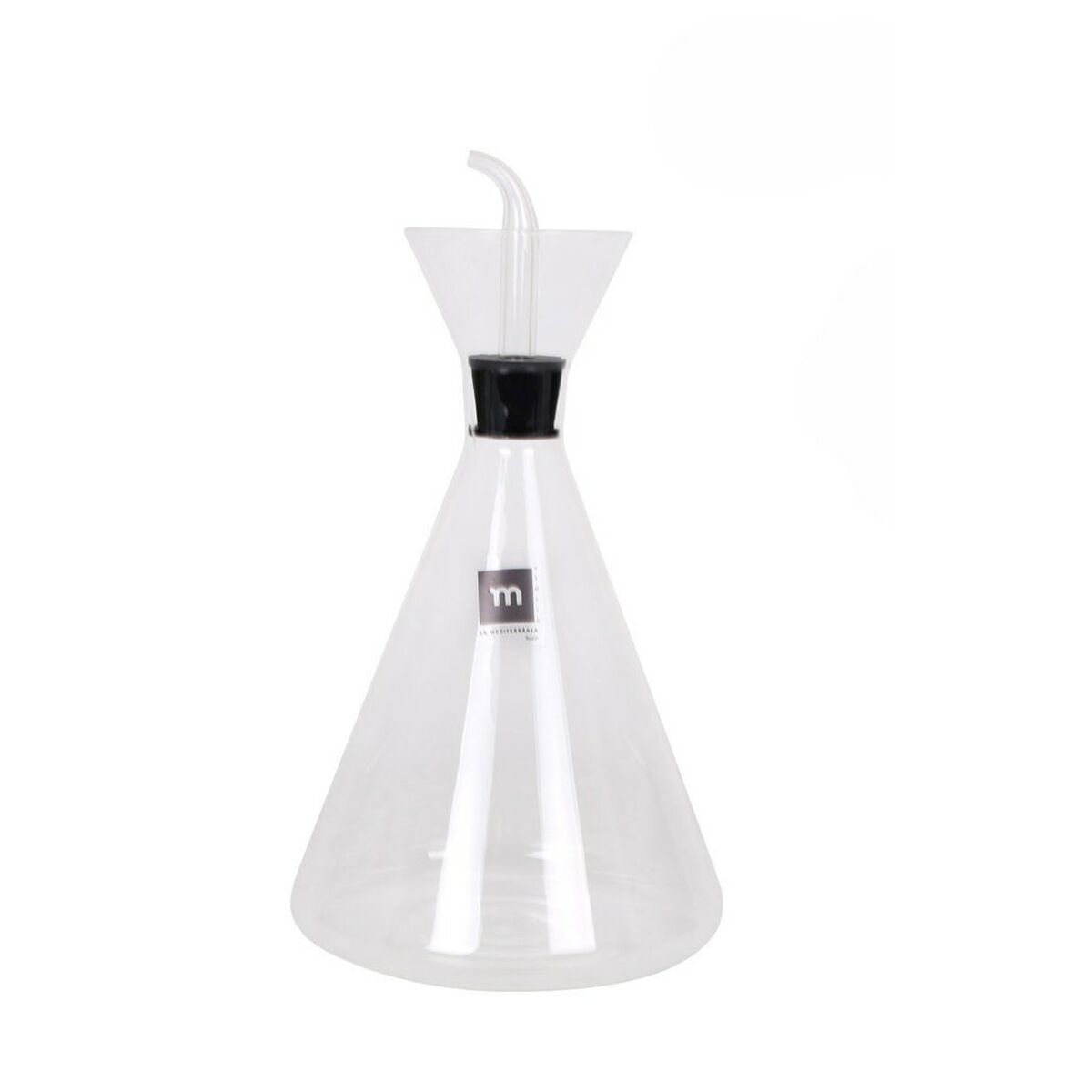 Oliera La Mediterránea Iraia Trasparente Vetro Borosilicato 1 L (6 Unità) - Image 3