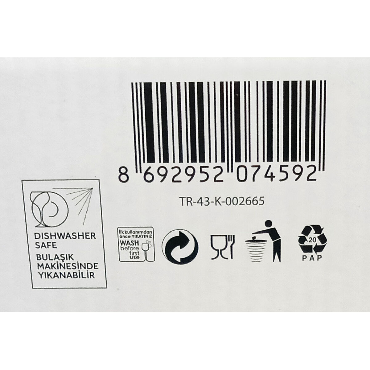 Set di Bicchieri LAV 36348 6 Pezzi (8 Unità) (6 uds) - Image 3