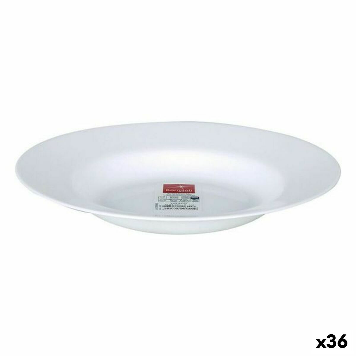 Piatto Fondo Bormioli Toledo Ø 24 x 3,5 cm (36 Unità) (ø 24 cm)