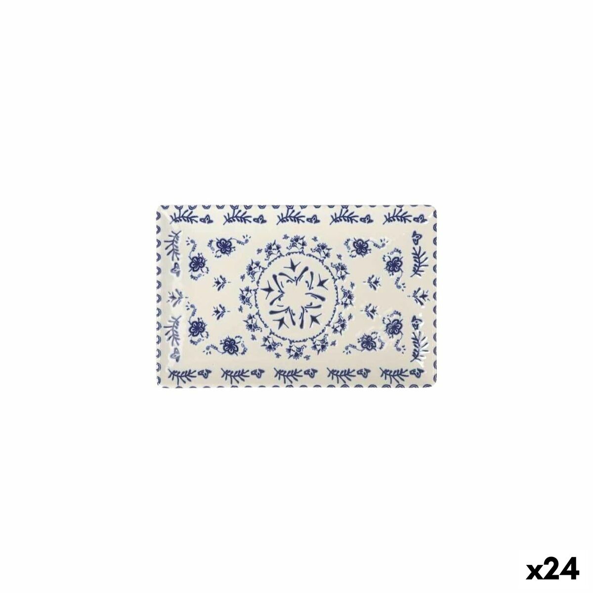 Teglia da Cucina La Mediterránea Blur Rettangolare 20 x 13 x 2 cm (24 Unità)