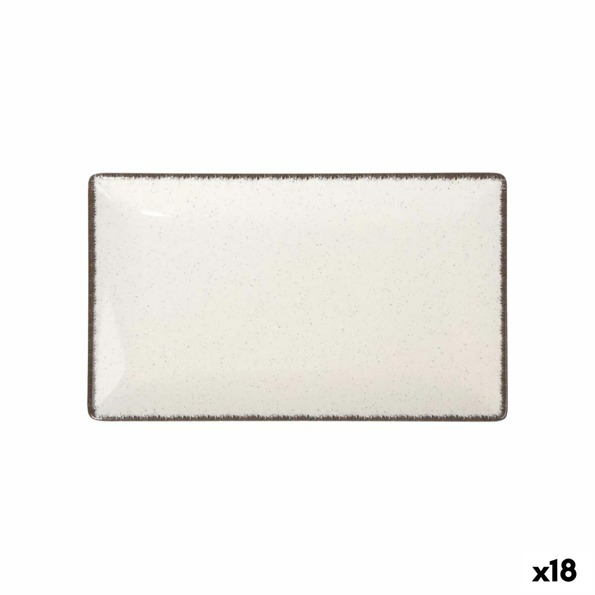 Teglia da Cucina La Mediterránea Anllo Rettangolare 25,3 x 15 x 2 cm (18 Unità)