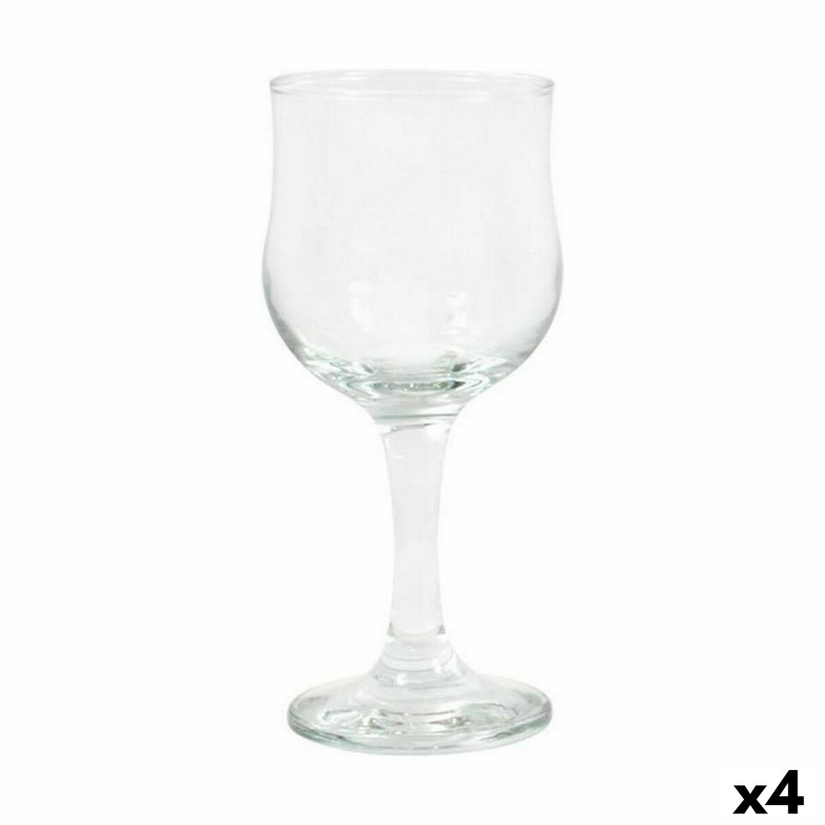 Set di calici da vino LAV Nevakar Bianco 200 ml Vino 6 Pezzi (4 Unità)