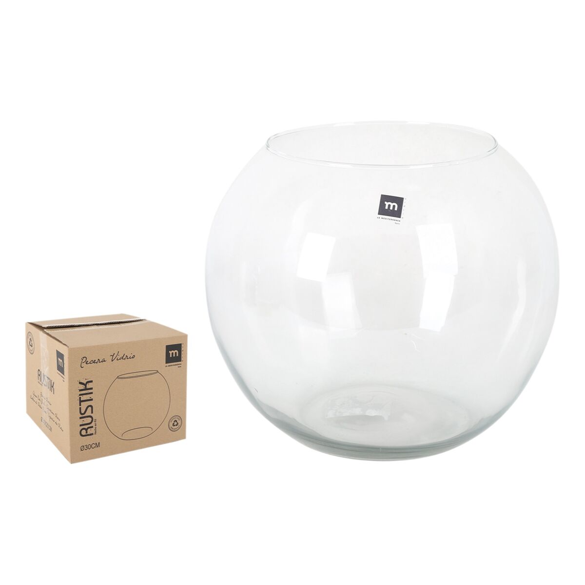 Acquario Inde Rustik Vetro 18 X 27 X 24 CM