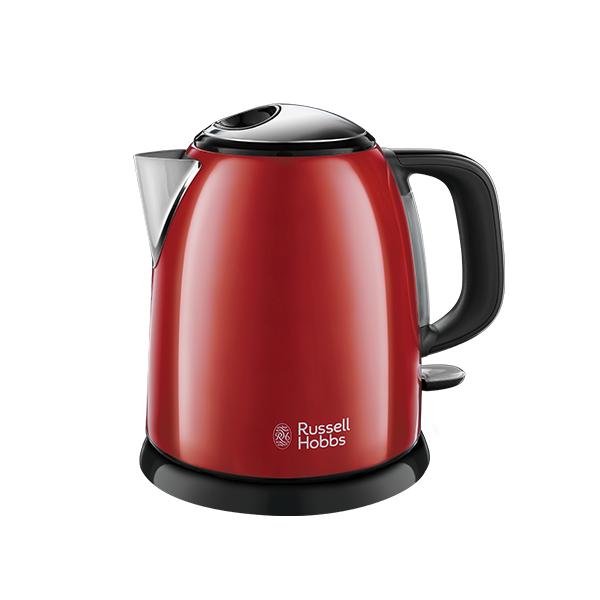 Bollitore Russell Hobbs 24992-70 1 L 2400W Rosso Acciaio inossidabile Plastica/Acciaio inossidabile 2400 W 1 L