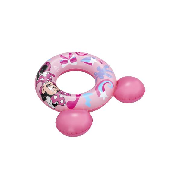 Bestway Galleggiante Disney Minnie Mouse Con Orecchie 74x76 cm +3 a 6 Anni Piscina e Spiaggia 09111 - Image 4