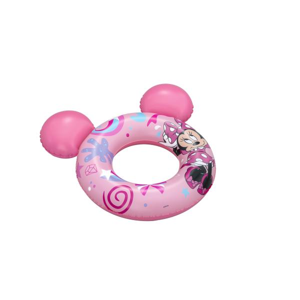Bestway Galleggiante Disney Minnie Mouse Con Orecchie 74x76 cm +3 a 6 Anni Piscina e Spiaggia 09111 - Image 3
