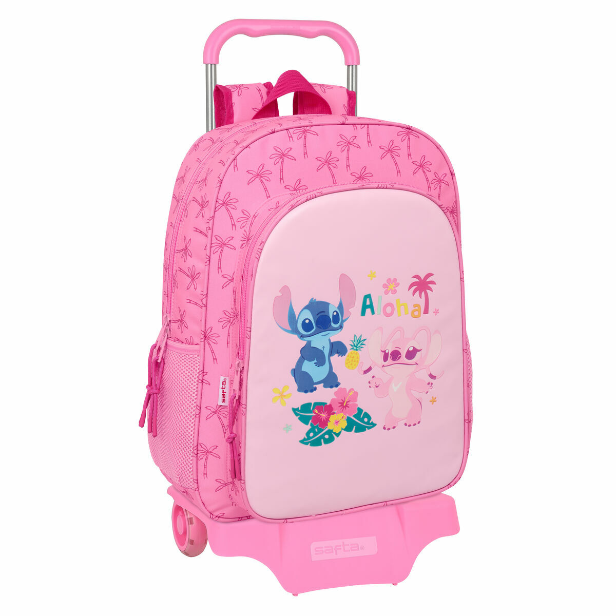 Zaino Scuola Lilo & Stitch Chill Rosa 33 x 42 x 14 cm