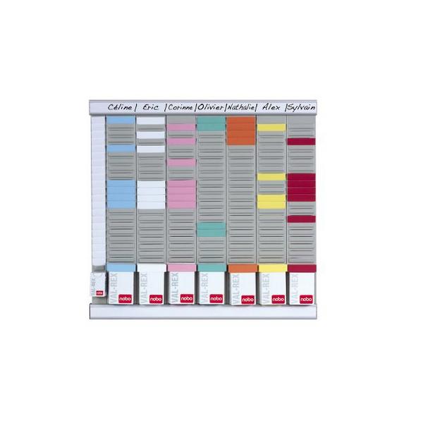 Agenda mensile Nobo Argentato Alluminio