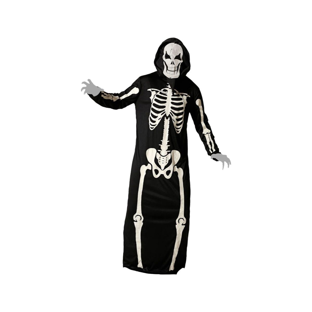 Costume per Adulti Scheletro Halloween Taglia:XL