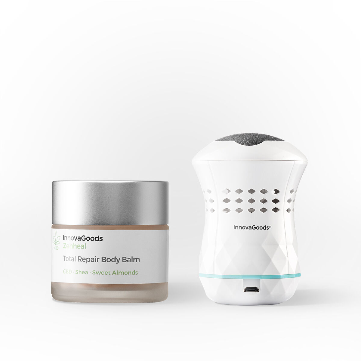 Pacchetto Trattamento Riparatore per i Piedi CBD InnovaGoods - Image 4