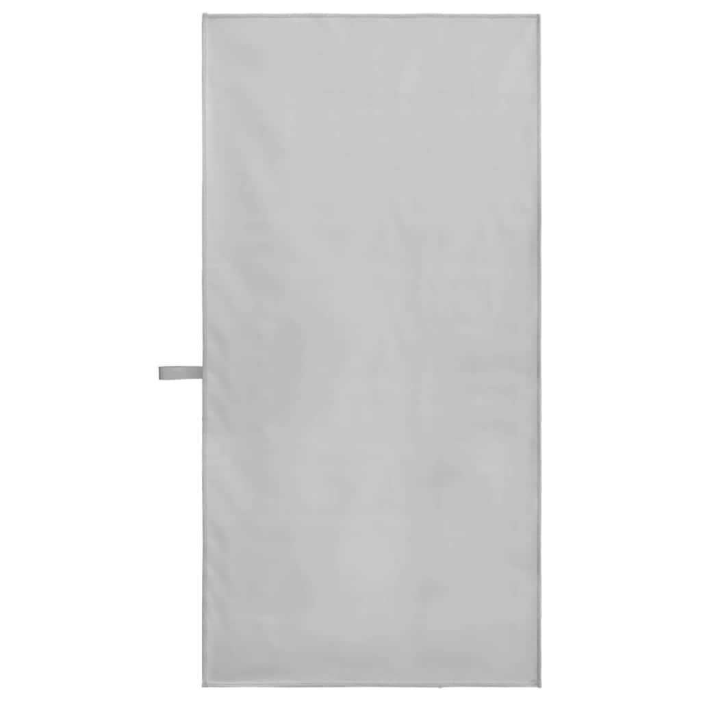 vidaXL Serviettes de sport 2 pcs Gris 100 x 50 cm - Image 4