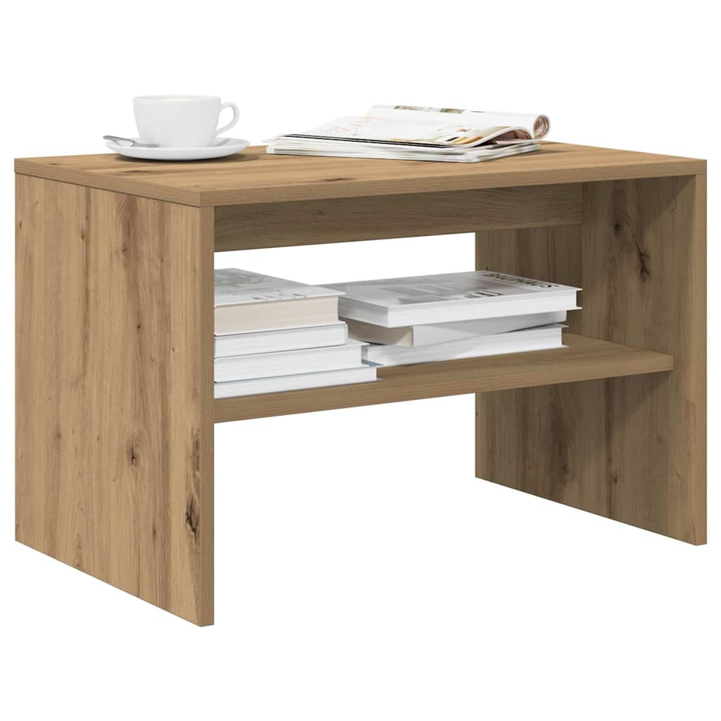 vidaXL Meuble TV chêne artisanal 60x40x40 cm bois d'ingénierie