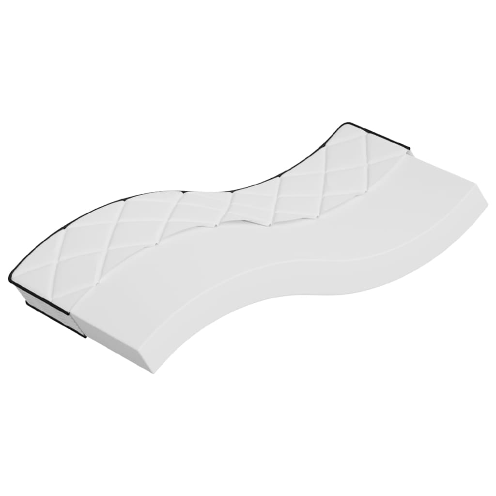 vidaXL Matelas en mousse moyennement doux 80x200 cm