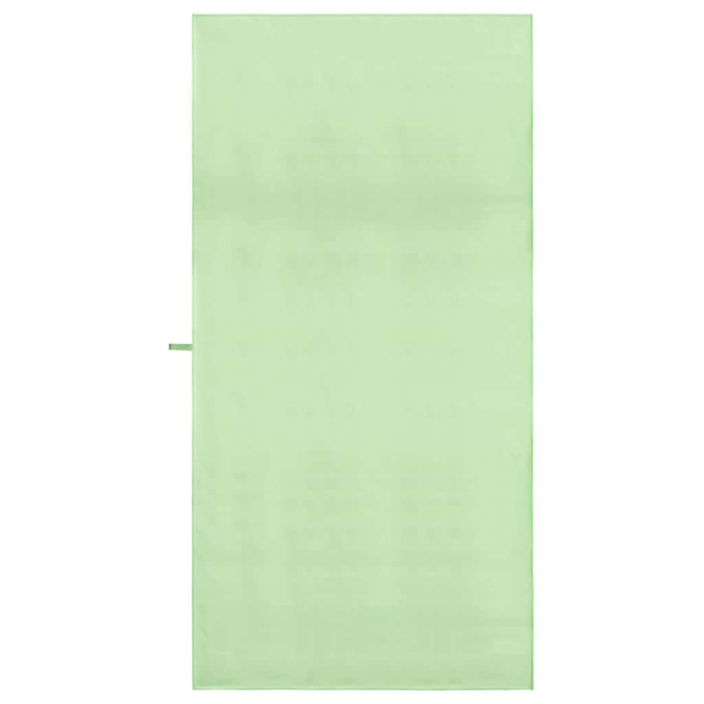 vidaXL Serviettes de sport 2 pcs Vert 200 x 100 cm - Image 4