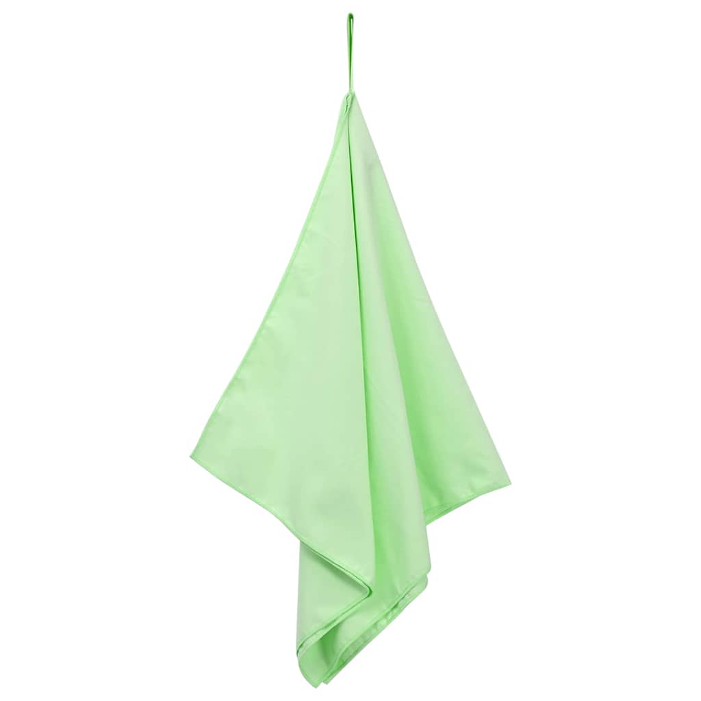 vidaXL Serviettes de sport 2 pcs Vert 100 x 50 cm - Image 3