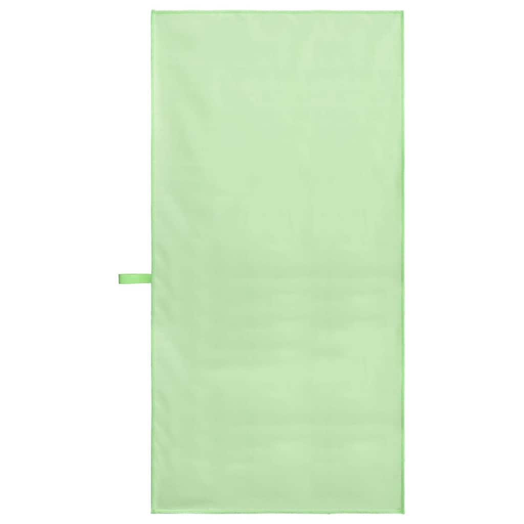 vidaXL Serviettes de sport 2 pcs Vert 100 x 50 cm - Image 4
