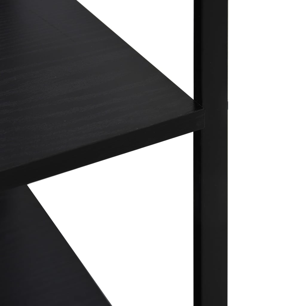 vidaXL Armoire à four à micro-ondes Noir 60x39,6x79,5 cm - Image 5