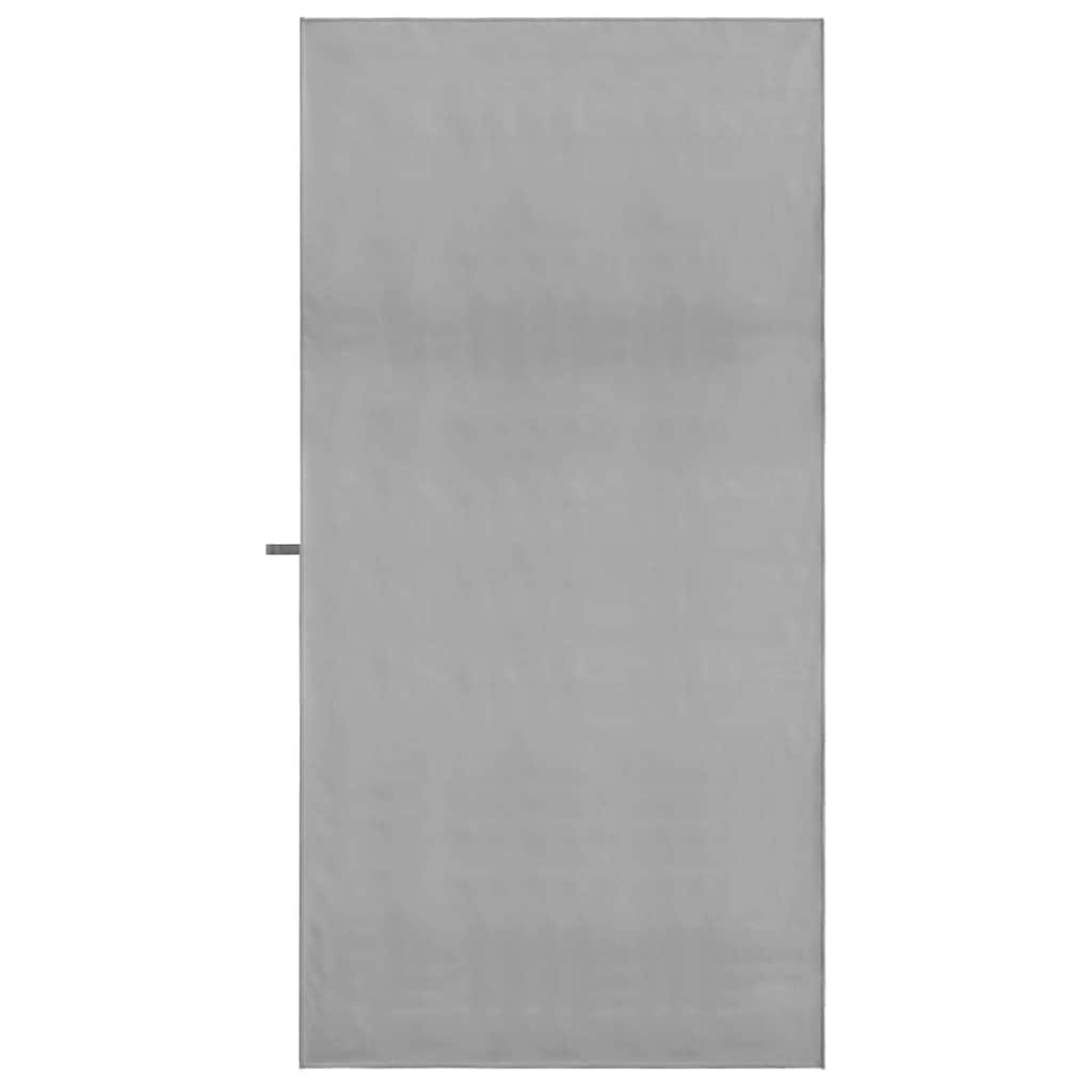 vidaXL Serviettes de sport 2 pcs Gris foncé 90 x 180 cm - Image 4
