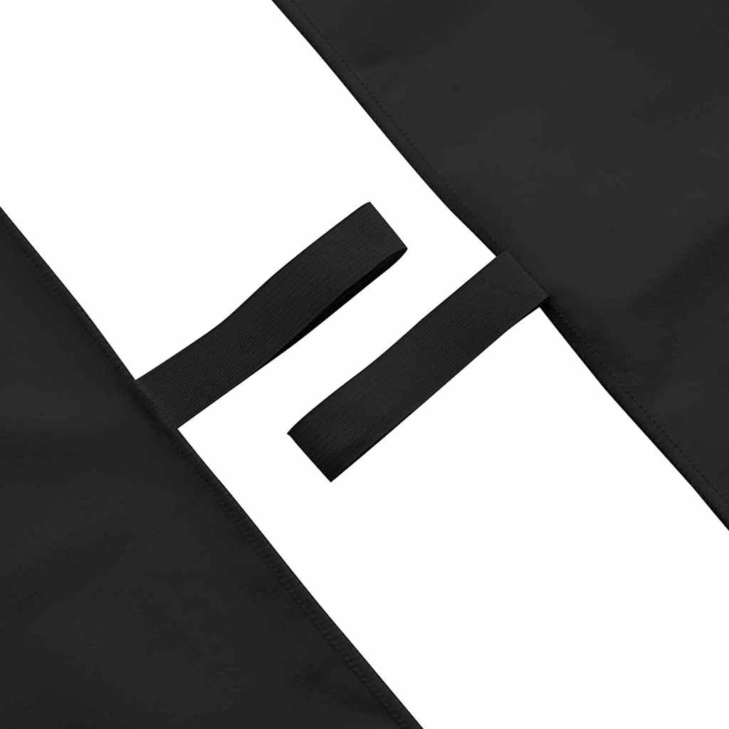 vidaXL Serviettes de sport 2 pcs Noir 180 x 90 cm - Image 5