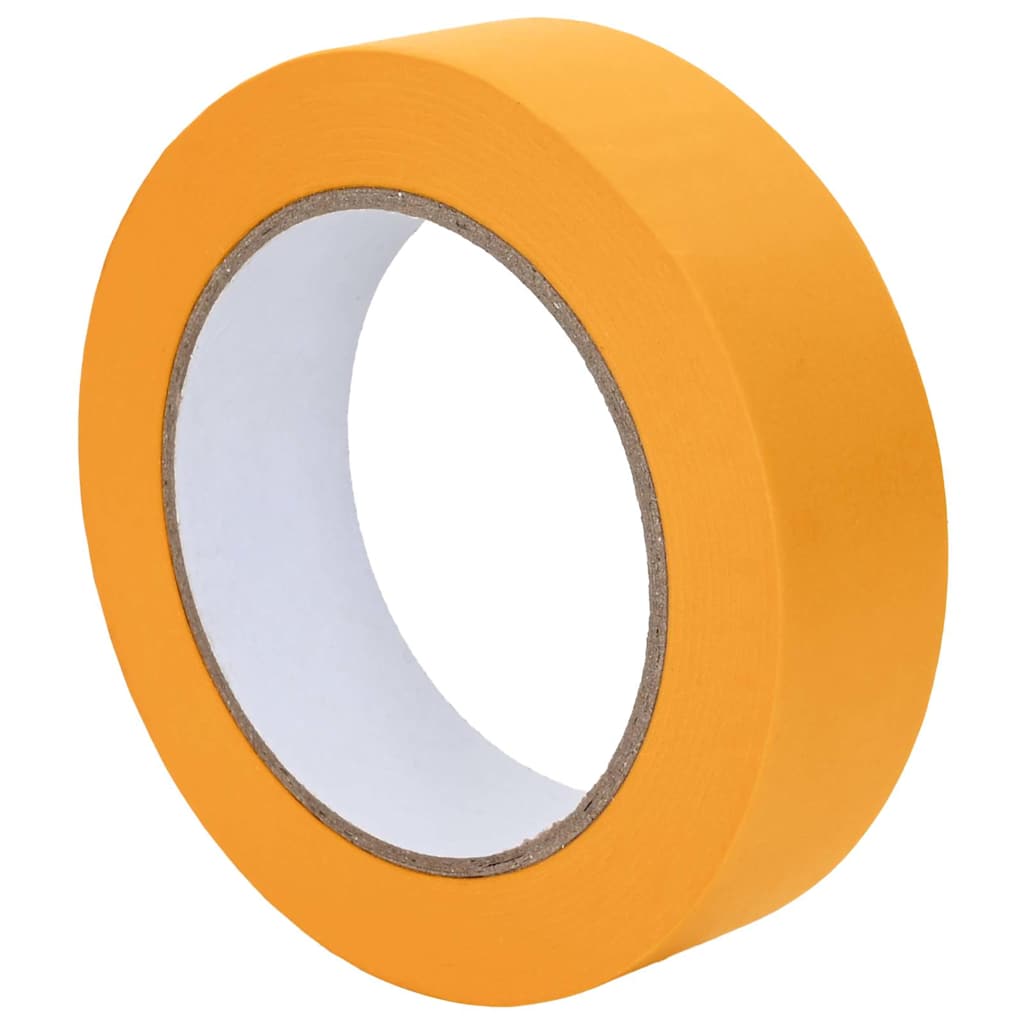 vidaXL Rubans de masquage pour peintre 6 pcs Jaune 25 mm x 50 m Papier - Image 4