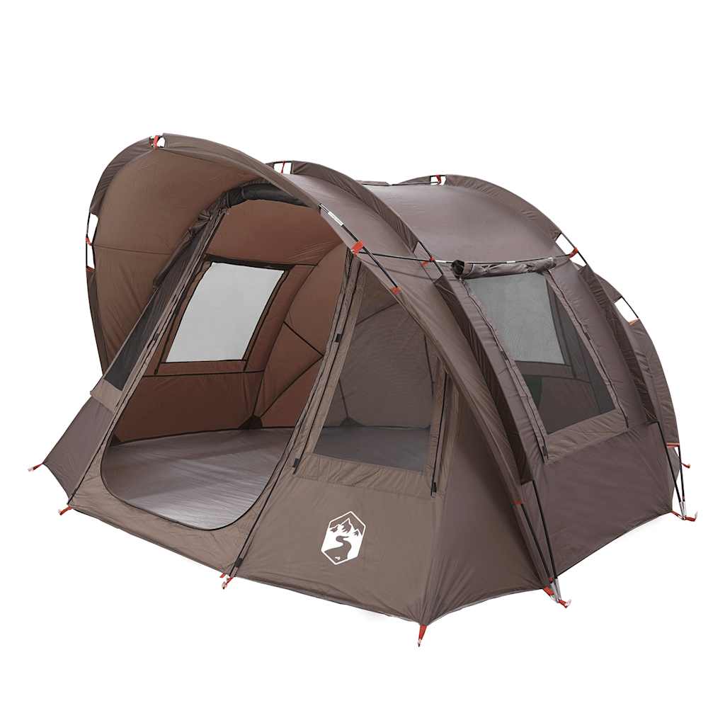 vidaXL Tente de pêche 2 personnes marron imperméable - Image 4