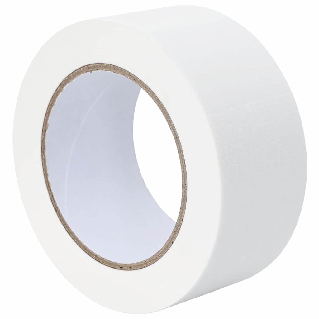 vidaXL Rubans de masquage pour peintre 6 pcs Blanc 50 mm x 50 m Papier - Image 4