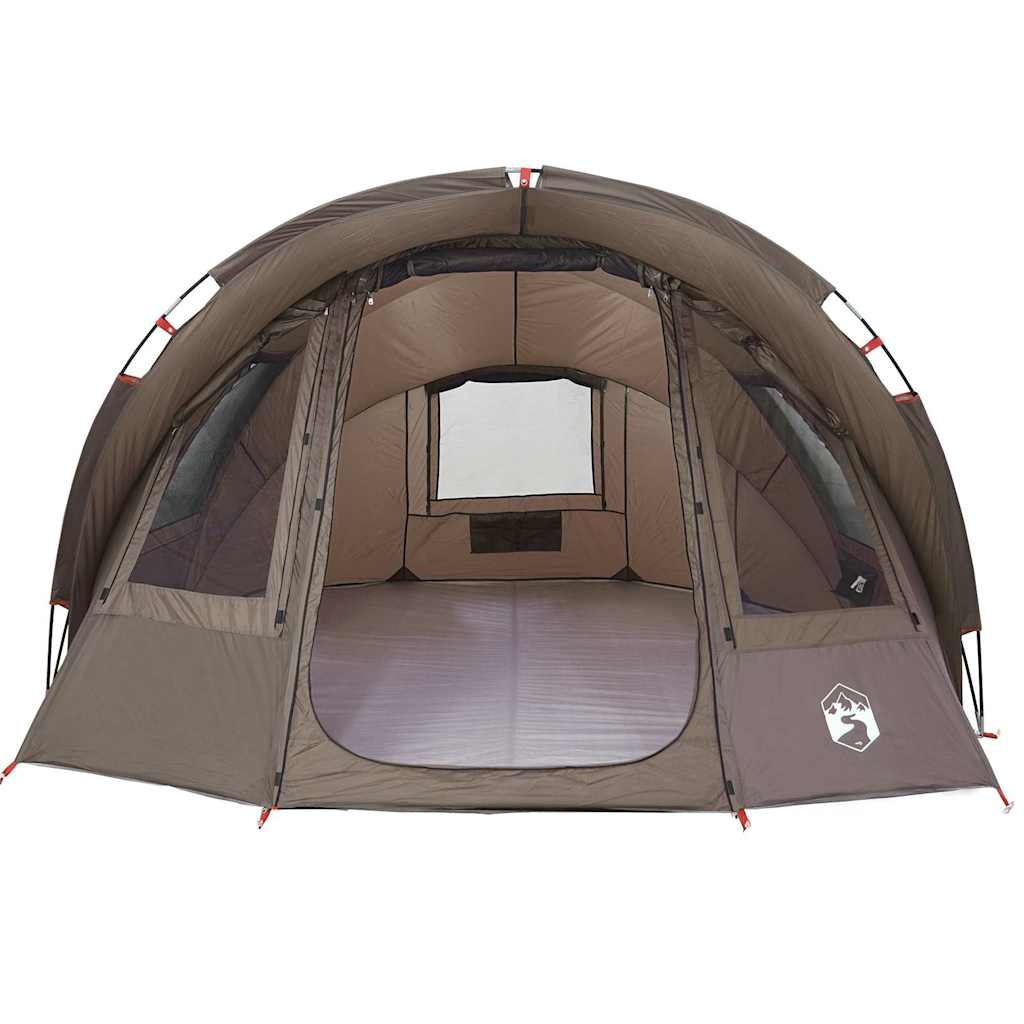 vidaXL Tente de pêche 2 personnes marron imperméable - Image 6