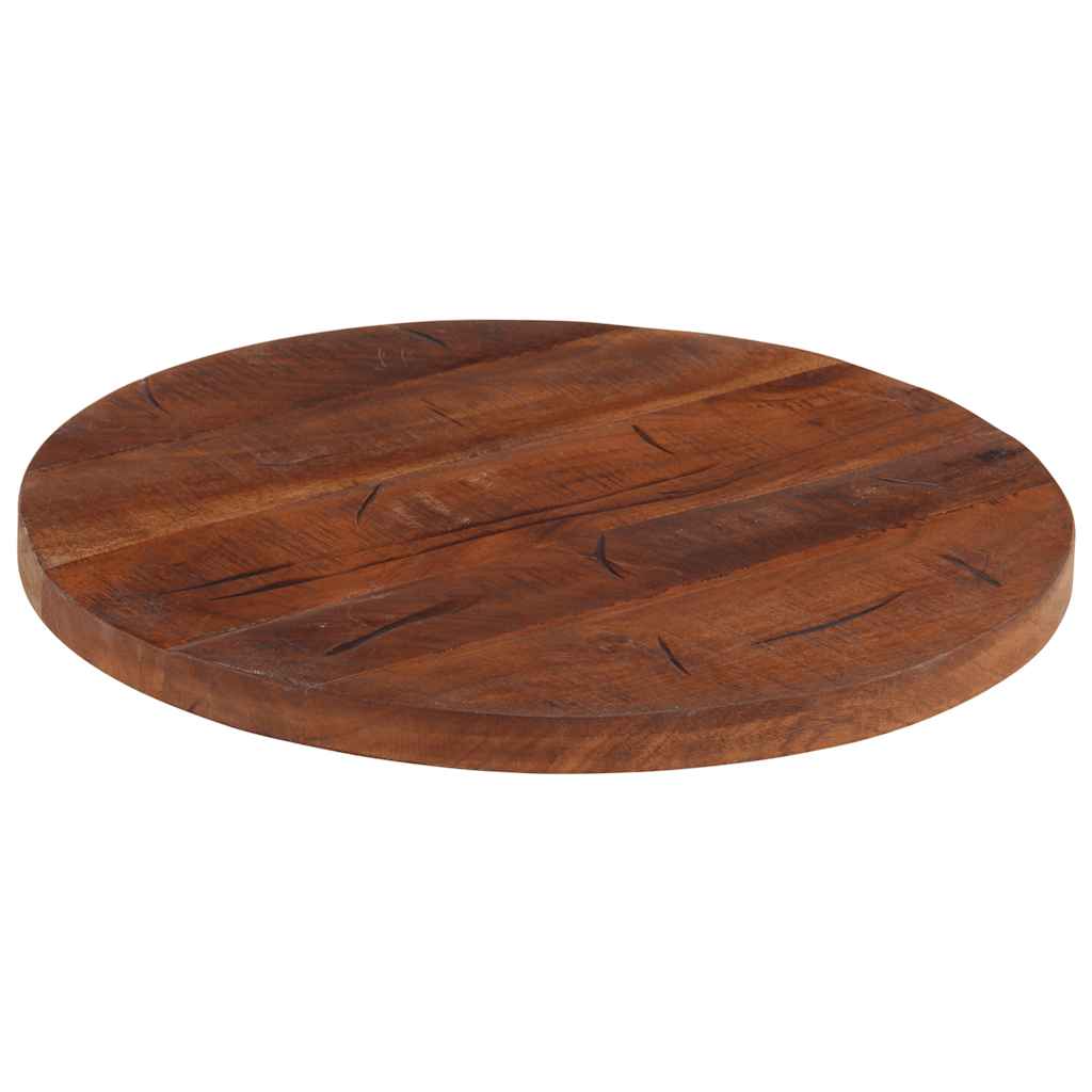 vidaXL Tablero de mesa redondo madera maciza reciclada Ø 40x2,5 cm