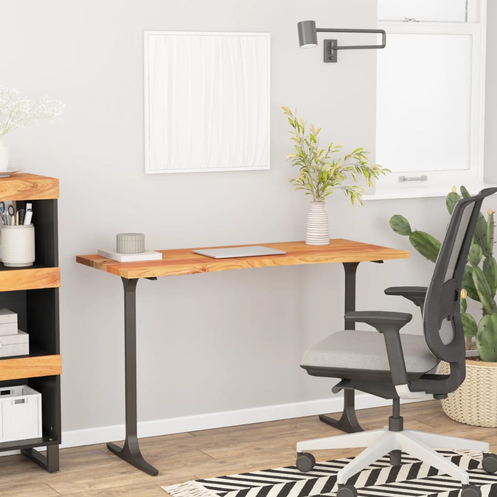 vidaXL Tablero de escritorio rectangular madera acacia 110x60x2,5 cm