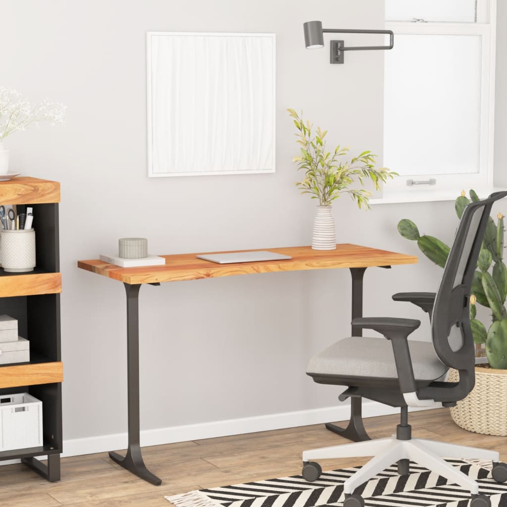 vidaXL Tablero de escritorio rectangular madera acacia 120x60x2,5 cm