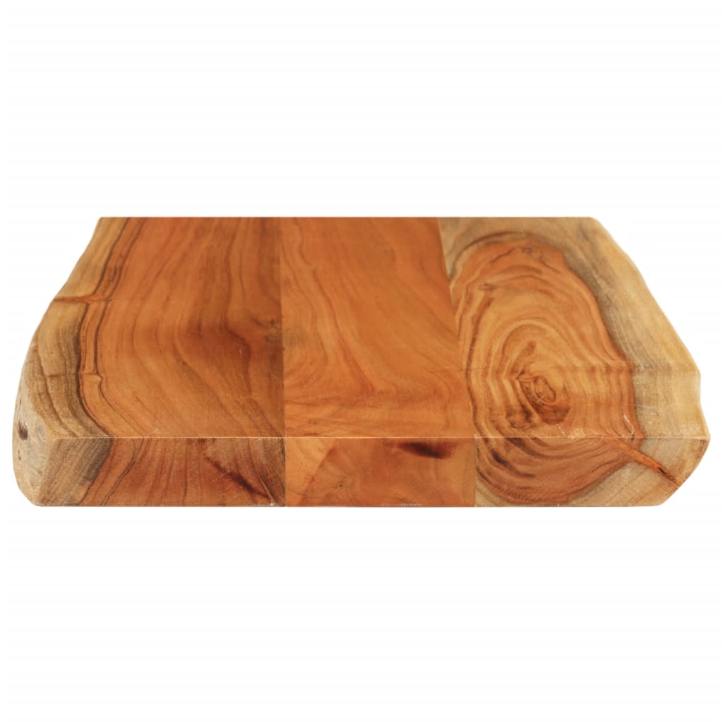 vidaXL Tablero de mesa rectangular borde natural acacia 60x40x3,8 cm - Image 4