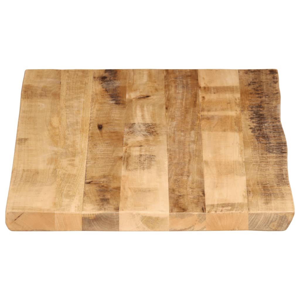 vidaXL Tablero de mesa borde natural madera maciza mango 120x60x3,8 cm - Image 4