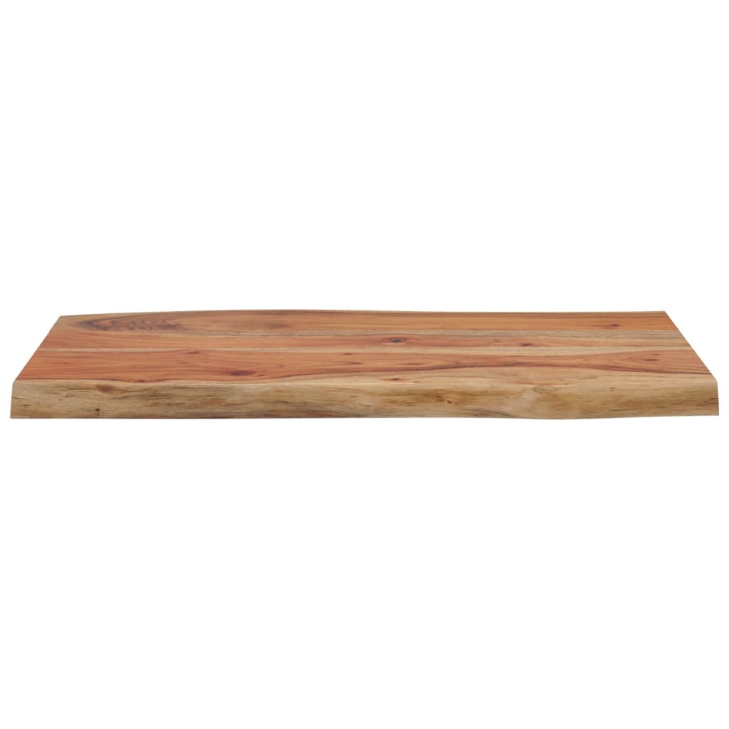 vidaXL Tablero de mesa rectangular acacia borde vivo 70x40x2,5 cm - Image 5