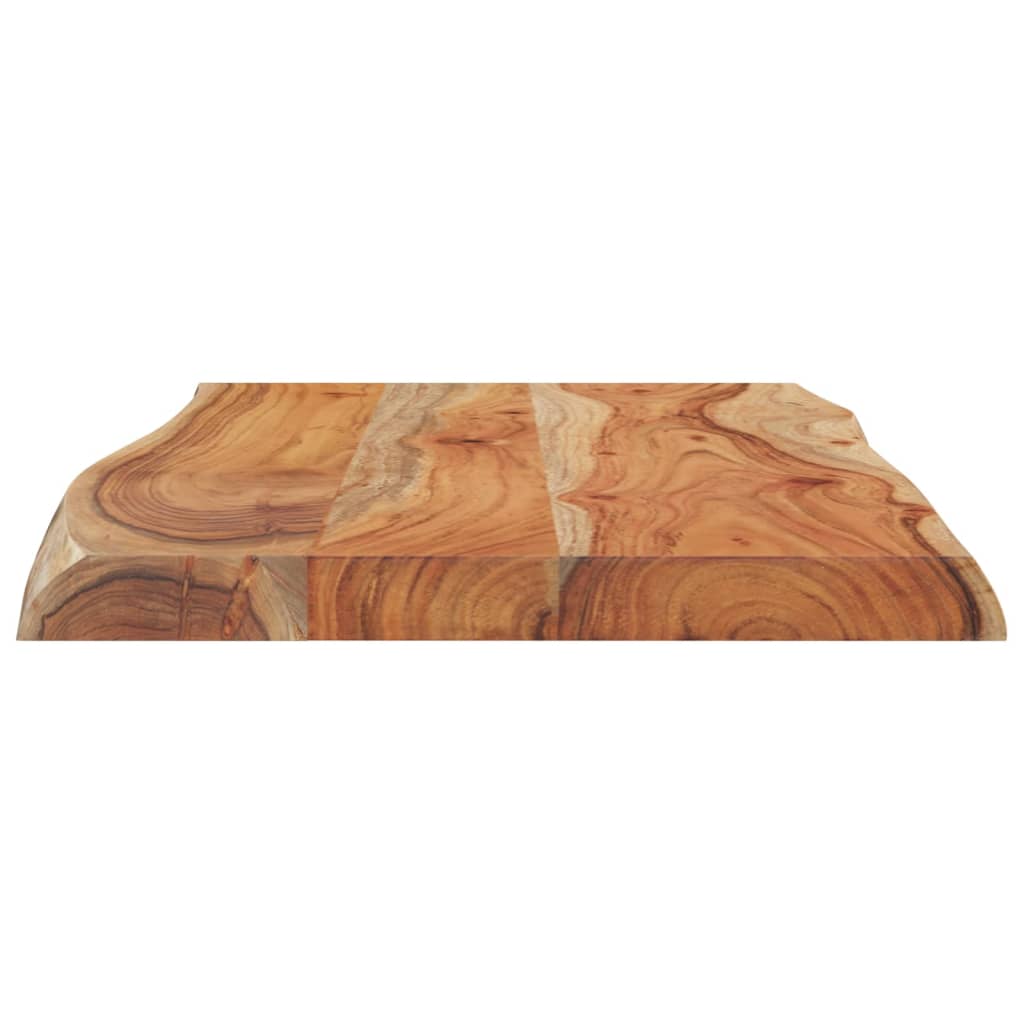 vidaXL Tablero de mesa rectangular acacia borde vivo 70x40x2,5 cm - Image 6