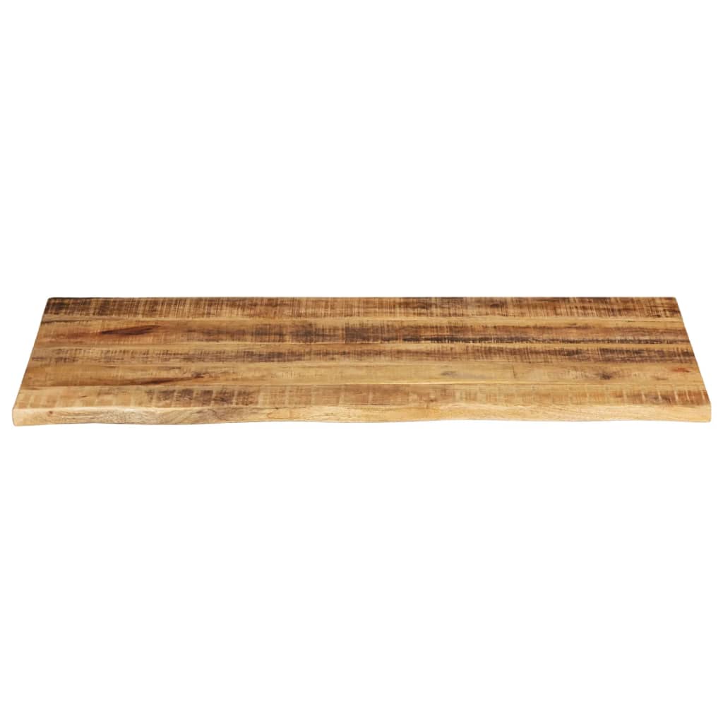 vidaXL Tablero de mesa borde natural madera maciza mango 120x60x3,8 cm - Image 3