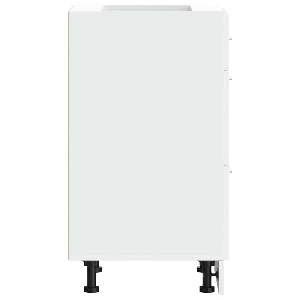 vidaXL Unterschrank Lyon Weiß 40x46x81,5 cm Holzwerkstoff - Image 6