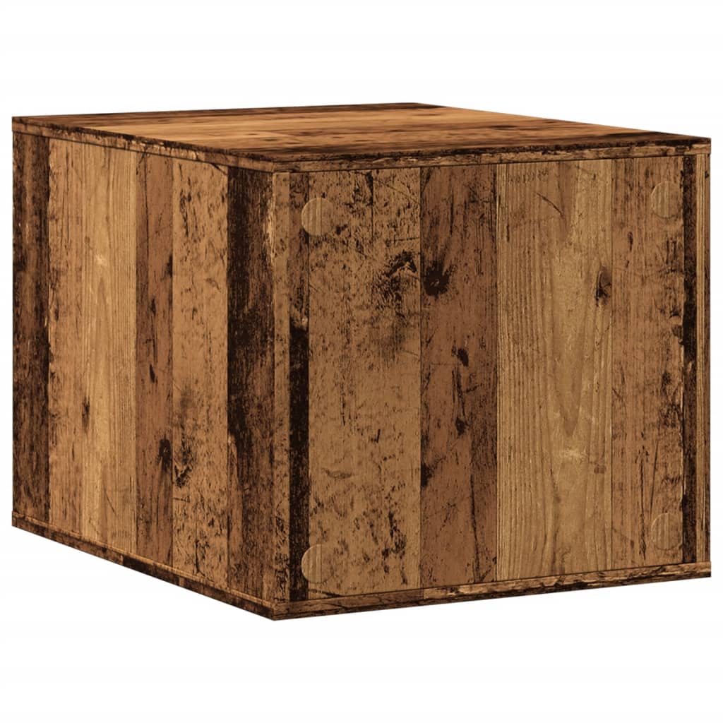 vidaXL Katzenklo Altholz-Optik 47x59x42 cm Holzwerkstoff - Image 6