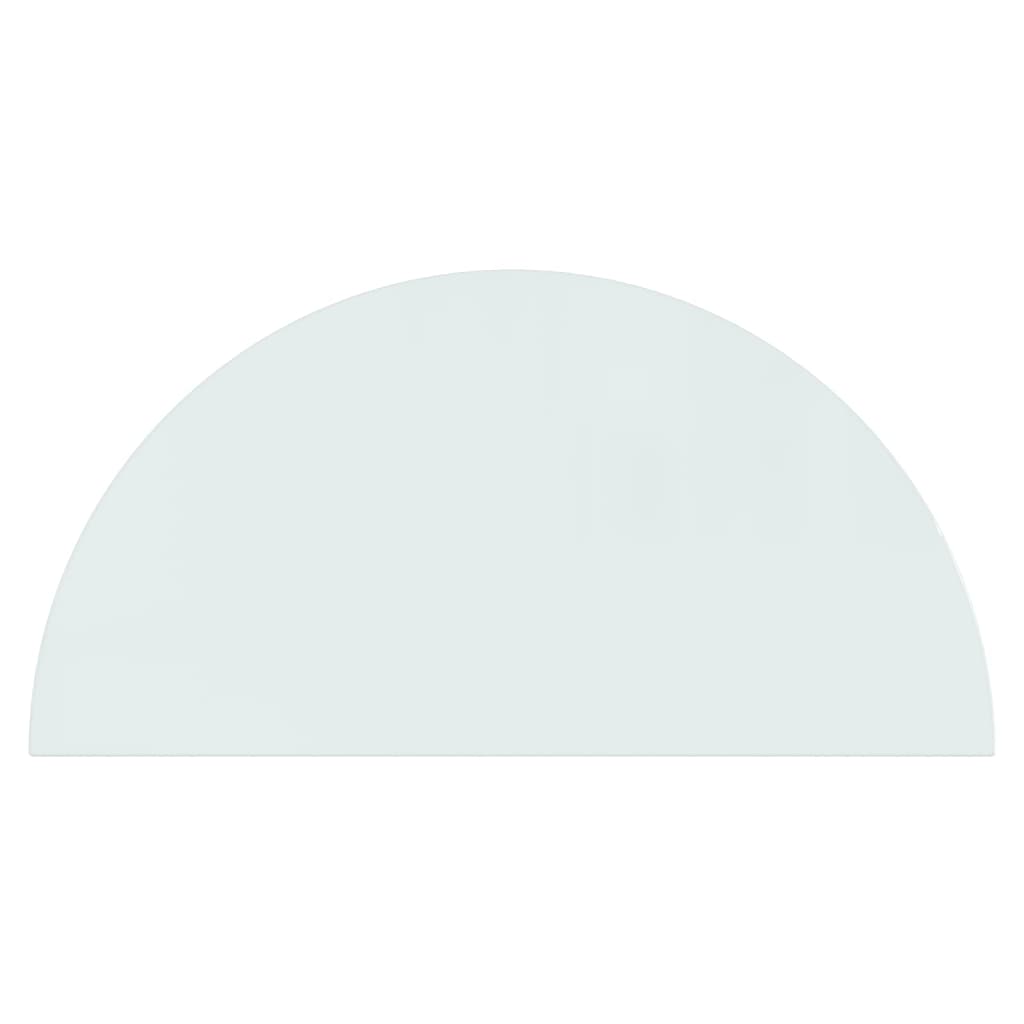 vidaXL Funkenschutzplatte Glas Halbrund 1000x500 mm - Image 4