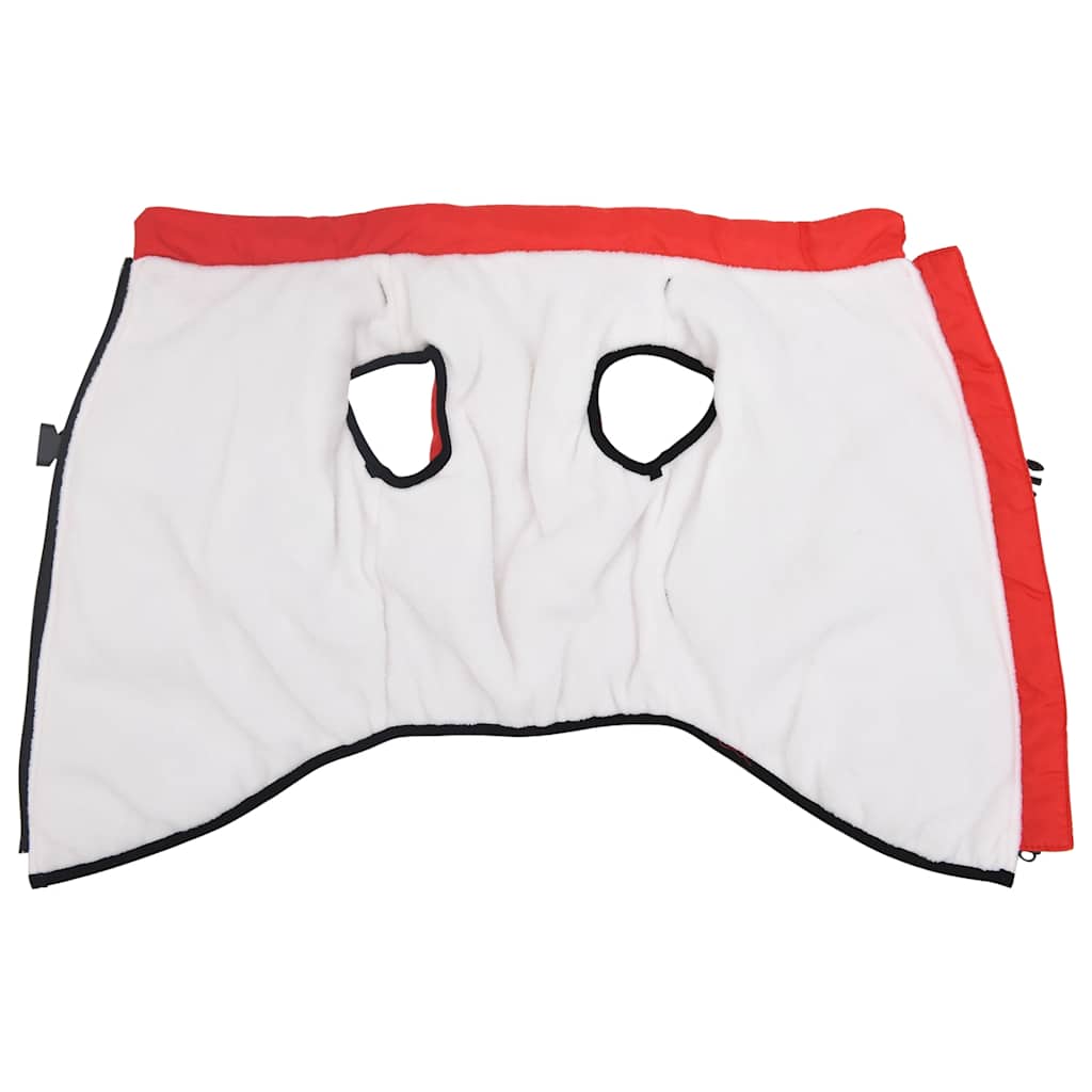 vidaXL Hundemantel mit Geschirr Wasserdicht Reflektierend Rot L44 - Image 3